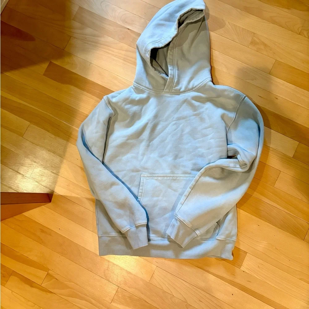 Aritzia Sky Blue Hoodie - Picture 6 of 9